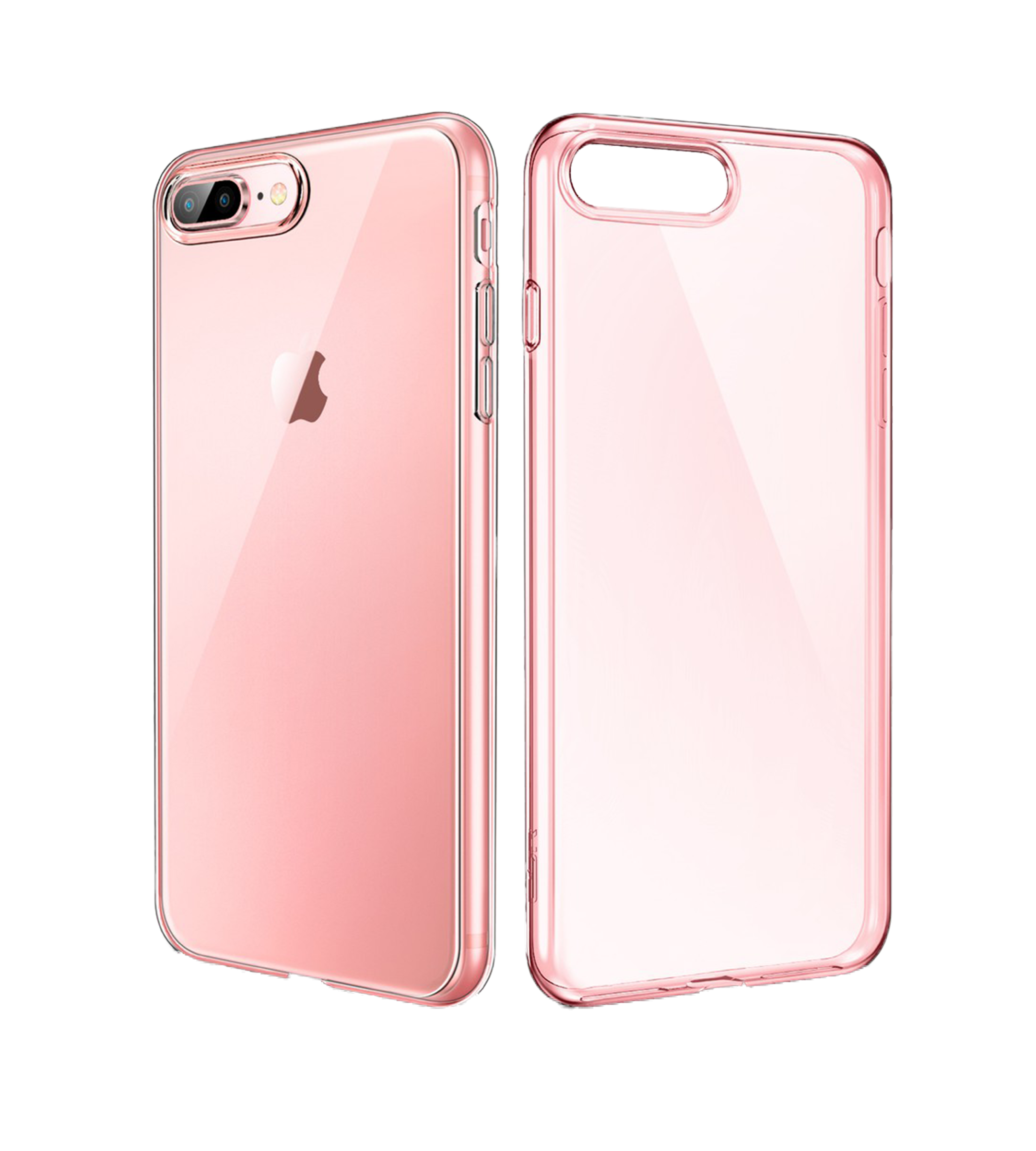 Funda de silicona iPhone 7 Plus / iPhone 8 Plus (rosa) 